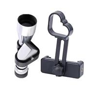 Telescopio monocular de Bolsillo, Telescopio monocular pequeño,Telescopio monocular HD con Soporte para teléfono Inteligente | Monocular de Bolsillo Impermeable para Adultos para Acampar, conciertos