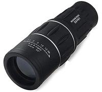 Telescopio monocular de Doble Enfoque 16X52 Zoom 16x Alcance HD de 66M/8000M Lente Ocular de Longitud de Enfoque Ajustable según observación de Aves para Adultos Caza al Aire Libre Vista de Viaje