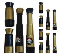 Telescopio Monocular de Juguete Pirata 12 Piezas de Plástico