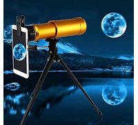 Telescopio monocular de Metal, telescopio con Zoom elástico de Alto Rendimiento 10X50 con trípode, Viajes, observación de Aves, astronomía, Deportes y Vida Silvestre