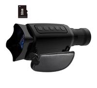 Telescopio Monocular De Rayos Ultrarrojos Avanzados Con Zoom De 16x Visibilidad De 500 M Luz LED Ajustable Para Entusiastas Del Aire Libre Telescopio De Visibilidad Con Poca Luz
