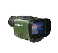 Telescopio monocular digital de visión nocturna de 40 MP, 2 5 K, con distancia de 980 pies, aumento óptico 6X, video fotográfico 8X para acampar al aire libre, caza, observación nocturna, navegación