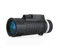 Telescopio monocular Gran Angular Brújula incorporada Telémetro 8X42 Prisma BAK-4 Potente Alcance Impermeable Enfoque con una Sola Mano para observación de Aves Caza Camp