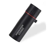 Telescopio monocular HD 2000x25 con Adaptador for Smartphone for observación de Aves, Caza, Senderismo, Acampada y Vida Silvestre(1 PC)