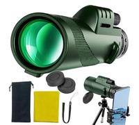 Telescopio Monocular, Monocular Para Adultos De Alta Potencia: Telescopio Para Adultos, Telescopio Portátil Portátil De Alta Definición, Tipo De Aumento De Aumento De 80x, Diseño Compacto Compacto, Es