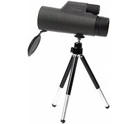 Telescopio monocular para Adultos, 10×42 HD Monocular de Alta Potencia Alcance monocular a Prueba de Agua con Adaptador para teléfono Inteligente Trípode Observación de Aves Ver Little Surprise