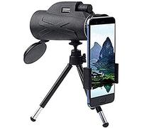 Telescopio monocular para monocular HD con trípode para Soporte de teléfono 80x100 BAK4 Impermeable LoFor observación de Aves