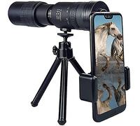Telescopio monocular para teléfono Inteligente 10-300 y Veces; 40 Telescopio portátil Profesional de Alta definición para Adultos Lente de Zoom Multicapa Prisma Bak4 Little Surprise