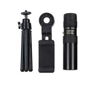 Telescopio monocular para teléfono inteligente, monoculares para adultos de alta potencia | Potente monocular optiscopio - Telescopio de lentes recubiertas de múltiples capas, telescopio compacto para