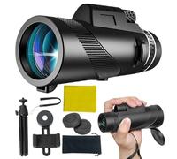 Telescopio monocular para teléfonos Inteligentes, Alcance Estrella monocular | Telescopio de Mano con Aumento de 80x,Equipo de Senderismo liviano para rastrear el Paisaje de observación de Animales