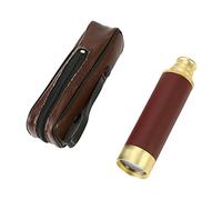 Telescopio monocular Pirata, telescopio portátil Plegable de aleación de Aluminio, telescopio monocular óptico portátil 25x30 para Uso en Exteriores