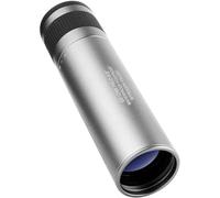 Telescopio monocular portátil, binoculares 7X32 Gran Angular con luz Nocturna de Baja visión, Ocular Grande de Metal, Binocular Transparente Impermeable para telescopio de fácil Enfoque