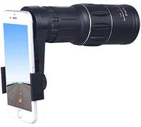 Telescopio Monocular Portátil con Telescopio Terrestre, Telescopios Terrestres De Alta Potencia De 16x52 Equipados con Adaptador De Teléfono Y Trípode, Binoculares con Poca Luz o