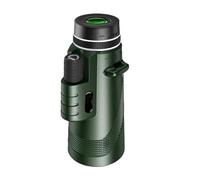 Telescopio monocular portátil con zoom HD, plegable de larga distancia, mini telescopio potente para caza, deportes, camping, viajes, A