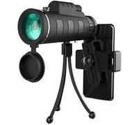 Telescopio monocular portátil de Alta Potencia Telescopio monocular HD 40x60 Telescopio portátil para teléfono móvil - para observación de Aves Senderismo Camping Vida Silvestre, Regalos para niños