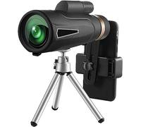 Telescopio monocular portátil de Alto Rendimiento Telescopio monocular portátil Impermeable de Larga Distancia de 3000 m para teléfono, Regalos para niños