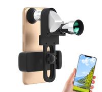 Telescopio Monocular Portátil - Herramienta Compacta Antideslizante de Manejo Seguro | Telescopio de Mano Portátil - para Niños, Chicos, Senderismo, Camping, Actividades al Aire, Caza y Observación d