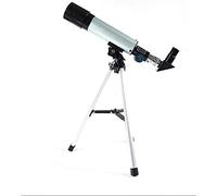Telescopio monocular portátil para niños y Principiantes, telescopio Refractor de astronomía con trípode Ajustable - Incluye 3 oculares Telescopio astronómico