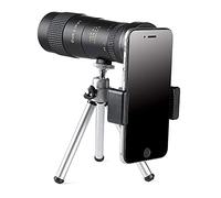 Telescopio monocular portátil súper Potente 8 para teléfono Inteligente, teleobjetivo con Zoom de 40x40, Potente telescopio monocular HD