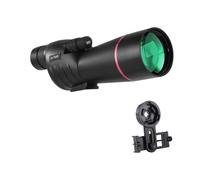 Telescopio Monocular Potente con Zoom HD 25-75x60, Resistente Al Agua, De Largo Alcance, Trípode For Observación Aves, Tiro Y Camping Ocular Potente Y Aumento(Standard)