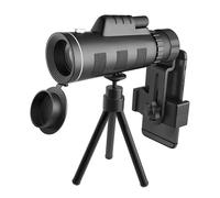 Telescopio Monocular Potente HD de 80x100 for Exteriores, portátil, de Largo Alcance, Impermeable, for Acampar con trípode de aleación de Aluminio