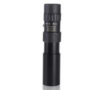 Telescopio monocular profesional HD negro con zoom de 10-300x y largo alcance, portátil para observación de aves y actividades al aire libre.