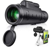 Telescopio monocular - Telescopio con Aumento de 40X60 Telescopio monocular para Adultos Telescopio de Alta Potencia HD Gadget Telescopio para Exteriores con brújula incorporada Little Surprise