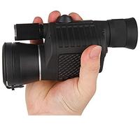 Telescopio monocular, telescopio con brújula de iluminación HD de 8x40, Enfoque con una Sola Mano. Lente Prism MFC Resistente al Agua, para Adultos, Caza al Aire Libre, C