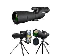 Telescopio monocular telescopio de alta ampliación HD 25-75x60 multiplicador variable de baja luz visión nocturna para tiro al blanco caza observación de aves, vida silvestre paisaje