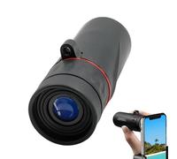 Telescopio monocular, telescopio de mano | Monocular con mayor visibilidad para adultos, telescopio compacto de observación de aves silvestres para senderismo, viajes, caza