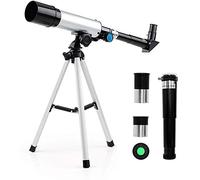 Telescopio monocular, telescopio para niños, telescopio astronómico Profesional Paisaje 90X, 2 oculares Aumento y Lente Barlow 1.5X con trípode para Principiantes.