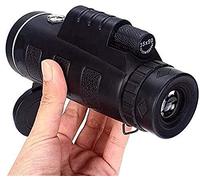 Telescopio monocular universal de 40 x 60 de viaje, portátil, HD, doble enfoque, prisma óptico, con trípode, monoculares, S