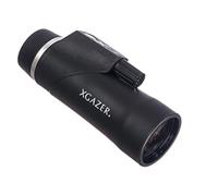 Telescopio monocular Xgazer Optics 8x42 con brújula y telémetro | impermeable y compacto con ocular retráctil | Equipo de alcance de zoom nocturno y día para caza, observación de aves, senderismo,