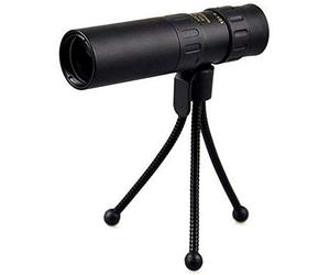 Telescopio monocular, zoom de 10-30 x 25 pulgadas, potente telescopio HD, prismáticos de bolsillo, mini alcance de caza con trípode y bolsa de transporte