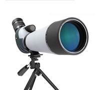 Telescopio Monoculares Observación de Aves Espejo Exterior Alta Potencia HD Visión Nocturna con Poca Luz Zoom Monocular 20-60x80 Telescopio Impermeable Lleno de Nitrógeno FAYWYJ