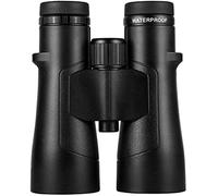 Telescopio Óptica Potente ED Glass Bak4 Prisma 8/10X42 10/12X50 Binoculares Telescopio Profesional Binocular Resistente al Agua con nitrógeno (Rojo)