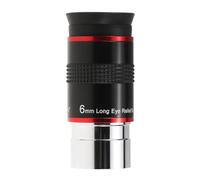 Telescopio óptico de 1,25 Pulgadas, Ocular Gran Angular 68 Grados, 6 Elementos, Ojo planetario acromático, 6MM / 9MM 15MM 20MM Piezas para telescopio astronómico(6MM)