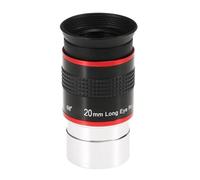 Telescopio óptico de 1,25 Pulgadas, Ocular Gran Angular 68 Grados, Lente planetaria acromática 6 Elementos, 6MM / 9MM 15MM 20MM Piezas para telescopio astronómico(20MM)