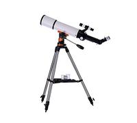 Telescopio para Adultos, niños, Principiantes, Apertura de 80 mm Telescopio Refractor astronómico de 500 mm BAK4 Prisma FMC Telescopio de Lente para astronomía con Adaptador para teléfono intelige