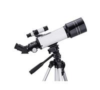 Telescopio para adultos niños principiantes, telescopio refractor astronómico de 70 mm de apertura de 400 mm con adaptador para teléfono inteligente y trípode y telescopio de mochila para astronomía y