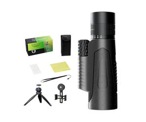 Telescopio para adultos, potente telescopio infantil | Refractor Telescopio Refractor Telescopio Monocular de Gran Visión Telescopio Monocular de Alto Rendimiento Alta Resolución 50mm para el