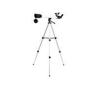 Telescopio para Adultos Principiantes niños, 60 mm de Apertura 700 mm AZ Telescopio Refractor astronómico Compacto con Adaptador para teléfono Inteligente y trípode Bak4 Prism Fmc Lens Telescope para
