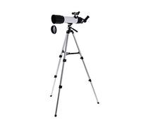 Telescopio para Adultos, Principiantes, niños, 80 mm de Apertura, 500 mm AZ Telescopio astronómico Refractor con Adaptador para teléfono Inteligente y trípode BAK4 Prism FMC Lente Telescopio para