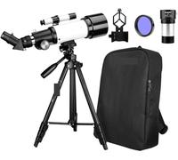 Telescopio para Adultos Principiantes, telescopio Refractor astronómico para Planetas Lunares de Regalo, telescopio astronómico, Juego Sv501p de 70 mm