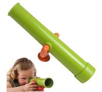 Telescopio para el Juego de Juego al Aire Libre de 12 Pulgadas de 12 Pulgadas Telescopio Pirata para la casa del árbol, de Juegos, Columpios, Pirata Verde