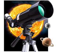 Telescopio para Exterior Telescopios para astronomía Telescopio Refractor Óptica de Vidrio Totalmente recubierta Binoculares Ideales para Principiantes con Bolsa Trípode Paquete 2 para Interior/e