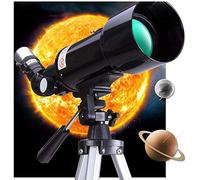Telescopio para Exteriores Spacmirrors, telescopios para astronomía, telescopio Refractor, óptica de Vidrio Completamente recubierta, telescopio Ideal para Principiantes con trípode de Bolsa, Paquete