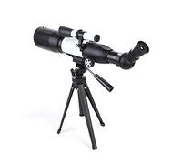 Telescopio para niños Adultos Principiantes, 50 mm de Apertura 350 mm AZ Telescopio Refractor astronómico BAK4 Prism FMC Lente Telescopio para astronomía con trípode y brújula para observar la LUN