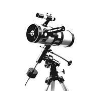 Telescopio para niños Adultos, telescopio Reflector astronómico de 114 mm de Apertura de 1000 mm con trípode Lente de Prisma BAK4 Montura ecuatorial monocular para observar Saturno Júpiter Luna