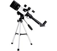 Telescopio para niños para Adultos, Principiantes en astronomía, 700 mm de Longitud Focal, Aumento de 233 aumentos, telescopios refractores de Alcance de Viaje, óptica de Vidrio Totalmente revesti